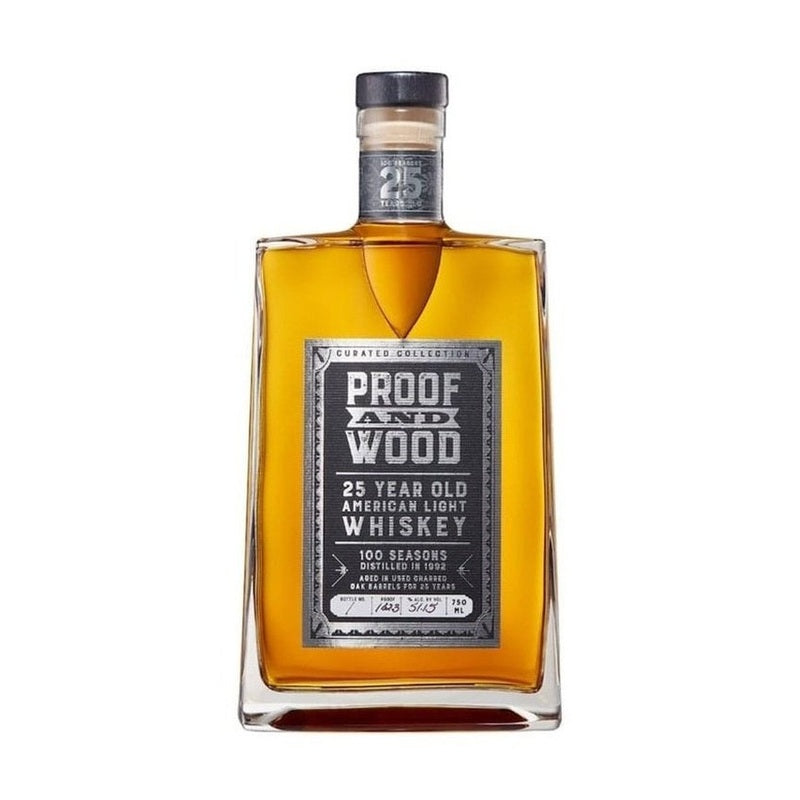 Proof & Wood 100 Seasons 25 Year Old American Light Whiskey - LoveScotch.com