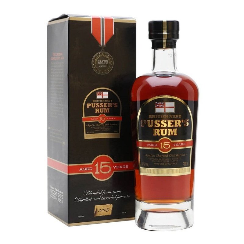 Pusser's 15 Year Old British Navy Rum - LoveScotch.com