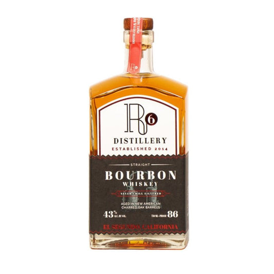 R6 Distillery Straight Bourbon Whiskey - LoveScotch.com