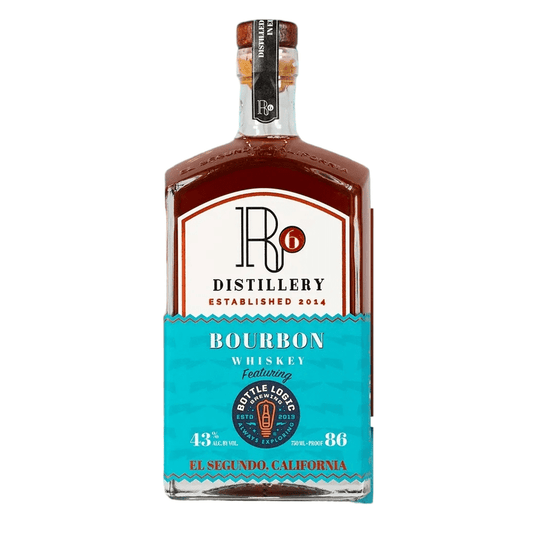 R6 Distillery feat. Bottle Logic Brewing Bourbon Whiskey - LoveScotch.com