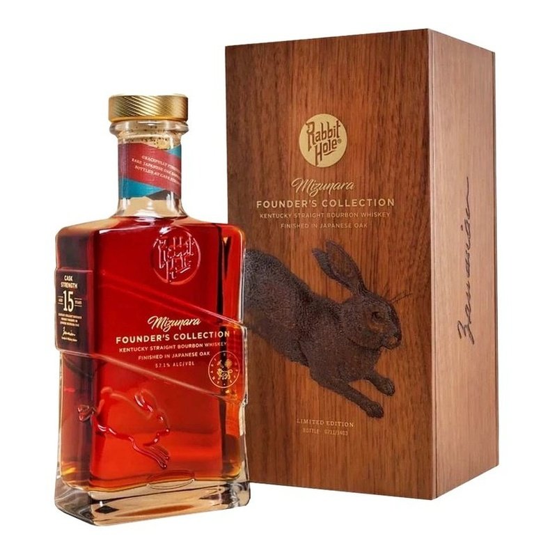 Rabbit Hole 15 Year Old Mizunara Founder’s Collection Kentucky Straight Bourbon Whiskey - LoveScotch.com