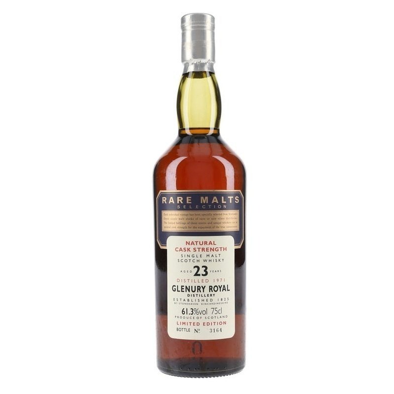 Rare Malts Selection Glenury Royal 23 Year Old Distilled 1971 Natural Cask Strength Single Malt Scotch Whisky - LoveScotch.com