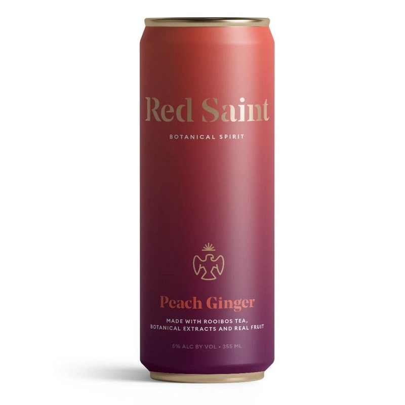 Red Saint Peach Ginger Botanical Spirit 4-Pack - LoveScotch.com