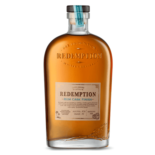 Redemption Rum Cask Finish Straight Rye Whiskey - LoveScotch.com