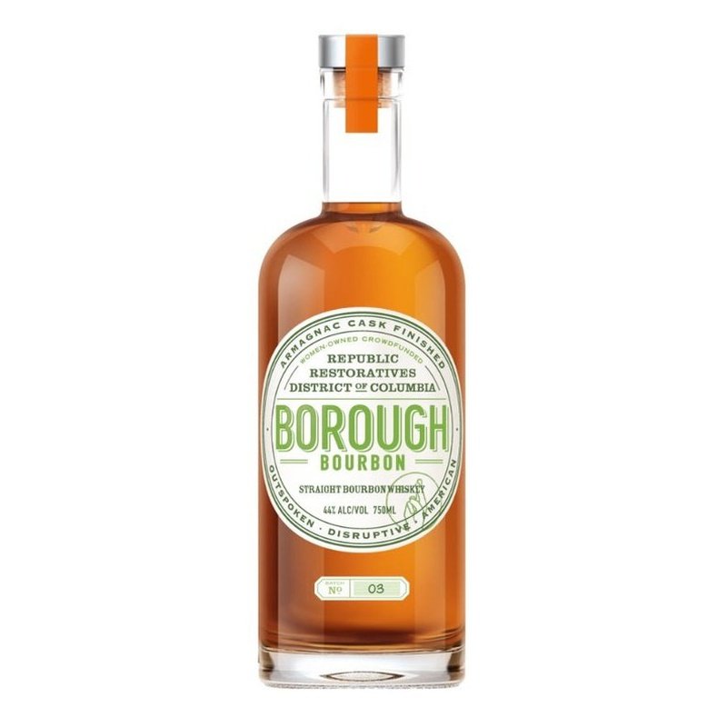 Republic Restoratives Borough Bourbon Armagnac Cask Finished Batch No. 3 Straight Bourbon Whiskey - LoveScotch.com