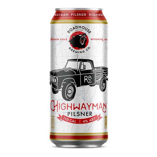 Roadhouse Brewing Co. Highwayman Pilsner Beer 6-Pack - LoveScotch.com