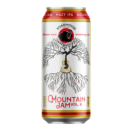 Roadhouse Brewing Co. Mountain Jam Vol. 8 Hazy IPA Beer 4-Pack - LoveScotch.com