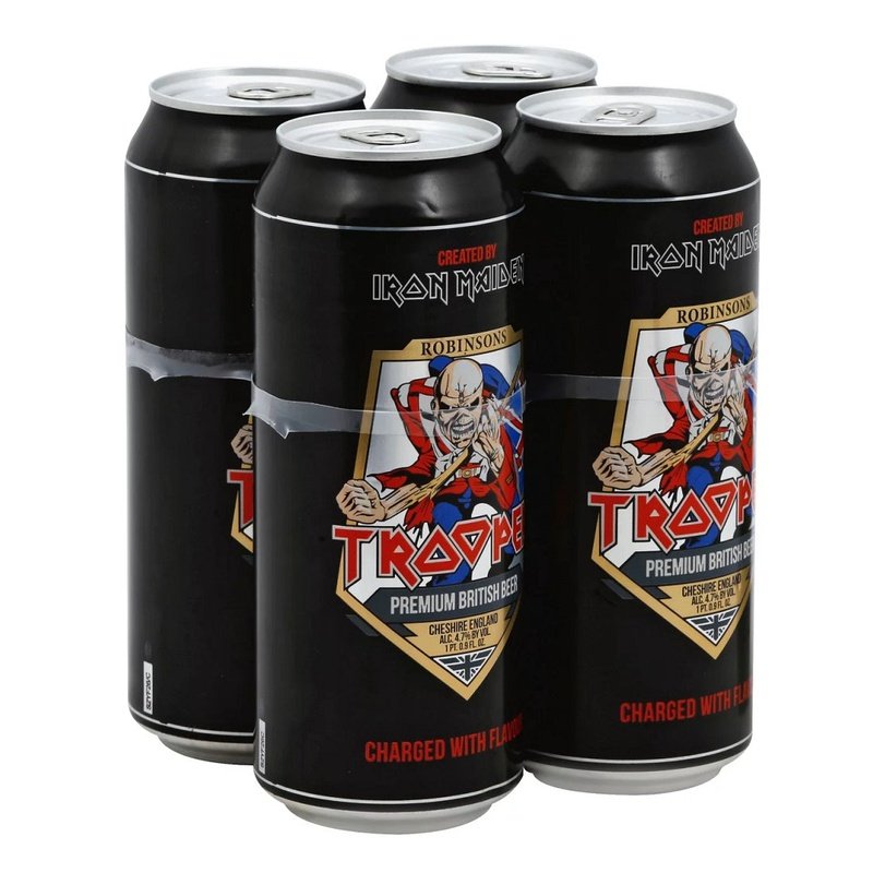 Robinsons Trooper Iron Maiden Ale Beer 4-Pack - LoveScotch.com
