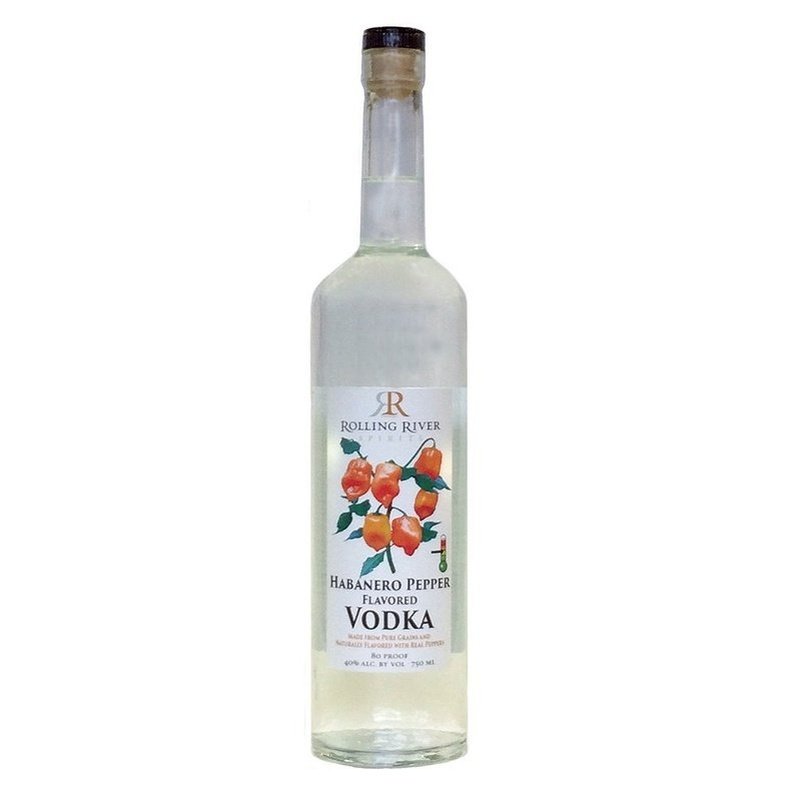 Rolling River Hot Habanero Pepper Flavored Vodka - LoveScotch.com