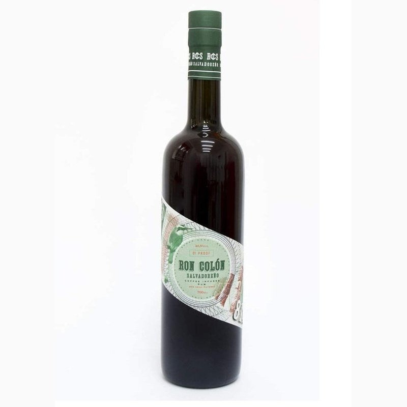 Ron Colón Salvadoreno Coffee Infused Rum Green Label 81 Proof - LoveScotch.com