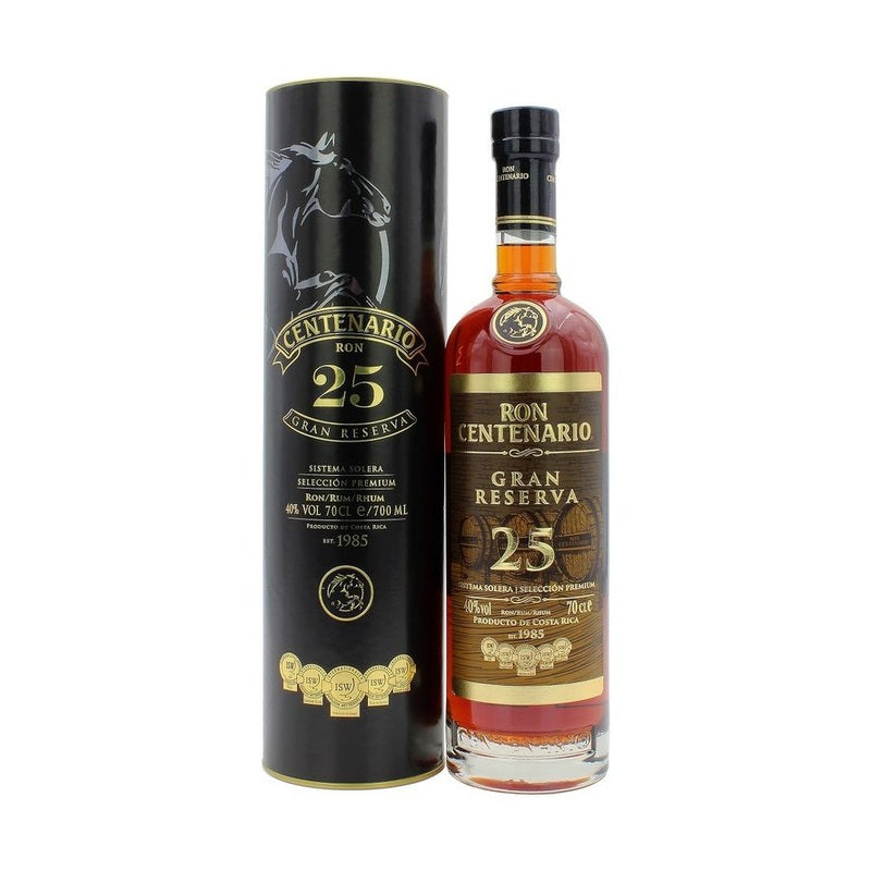Ron Centenario 25 Year Old Gran Reserva Rum - LoveScotch.com