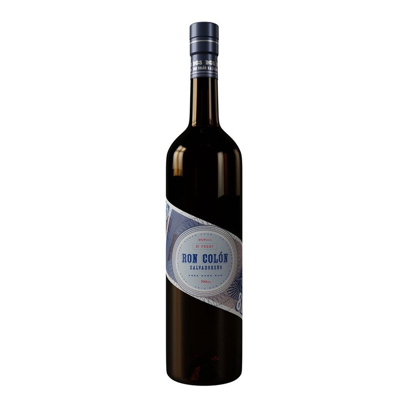 Ron Colón Salvadoreno Dark Aged Rum Blue Label 81 Proof - LoveScotch.com
