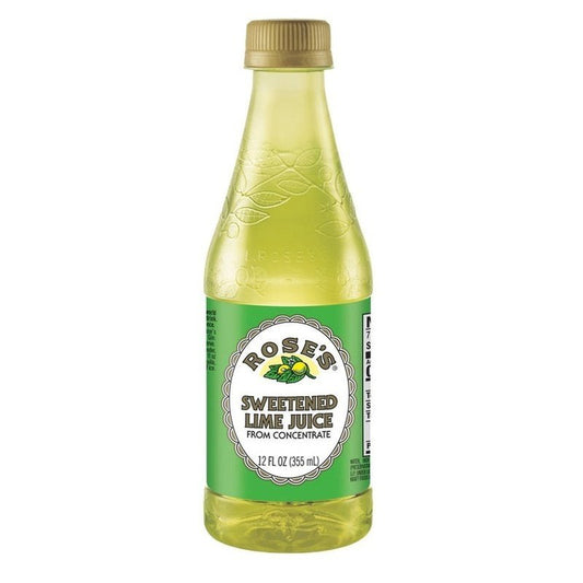 Rose's Sweetened Lime Juice (12oz) - LoveScotch.com