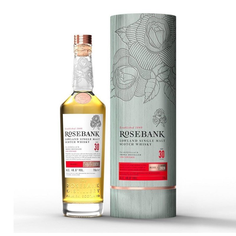 Rosebank 30 Year Old Lowland Single Malt Scotch Whisky - LoveScotch.com