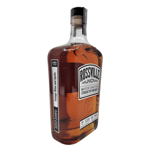 Rossville Union Master Crafted VW&S Selection Single Barrel Batch #1589 Straight Rye Whiskey - LoveScotch.com