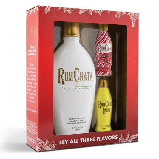 RumChata Original with Peppermint Bark & Limon VAP Gift Set - LoveScotch.com