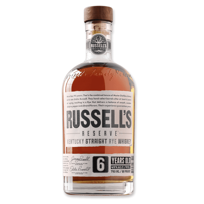 Russell's Reserve 6 Year Old Kentucky Straight Rye Whiskey - LoveScotch.com