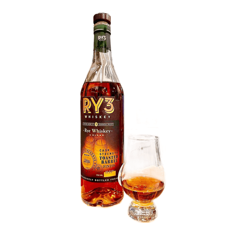 Ry3 Whiskey Cask Strength Toasted Barrel Finish Rye Whiskey - LoveScotch.com