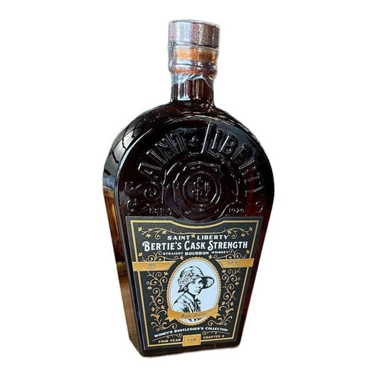 Saint Liberty Bertie's Cask Strength Straight Bourbon Whiskey - LoveScotch.com