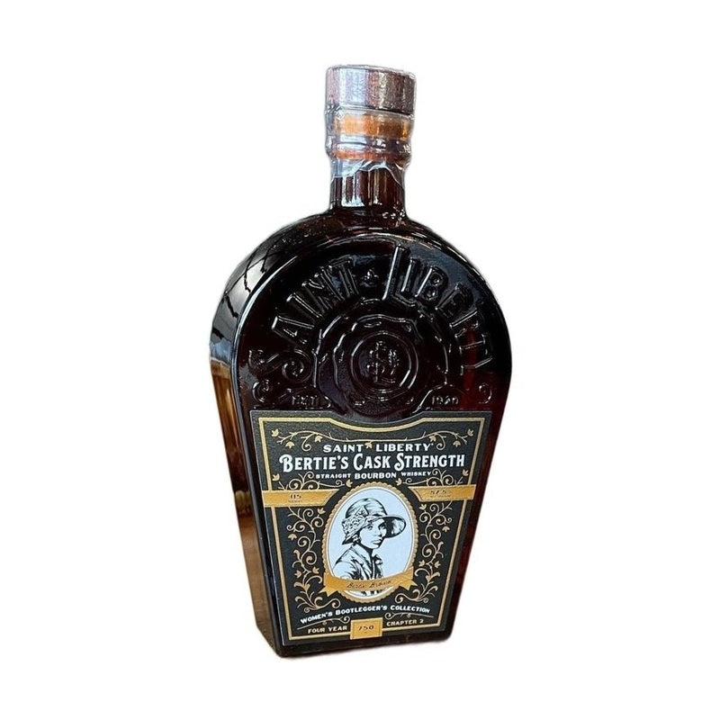 Saint Liberty Bertie's Cask Strength Straight Bourbon Whiskey - LoveScotch.com