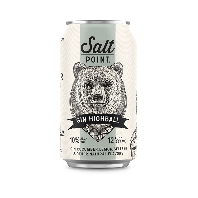 Salt Point Gin Highball Canned Cocktail 4-Pack - LoveScotch.com