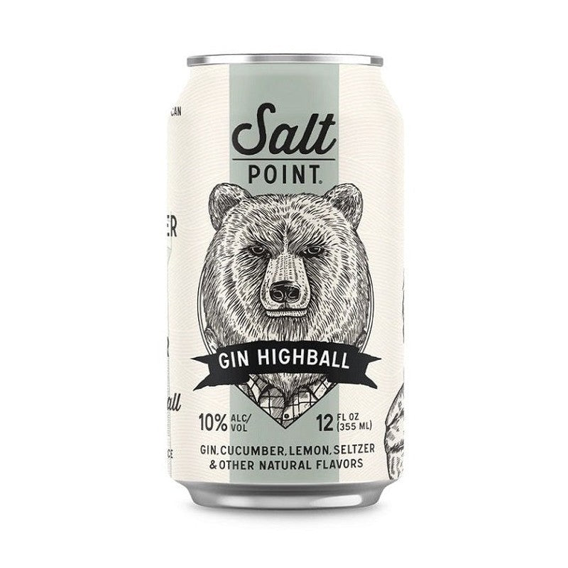 Salt Point Gin Highball Canned Cocktail 4-Pack - LoveScotch.com