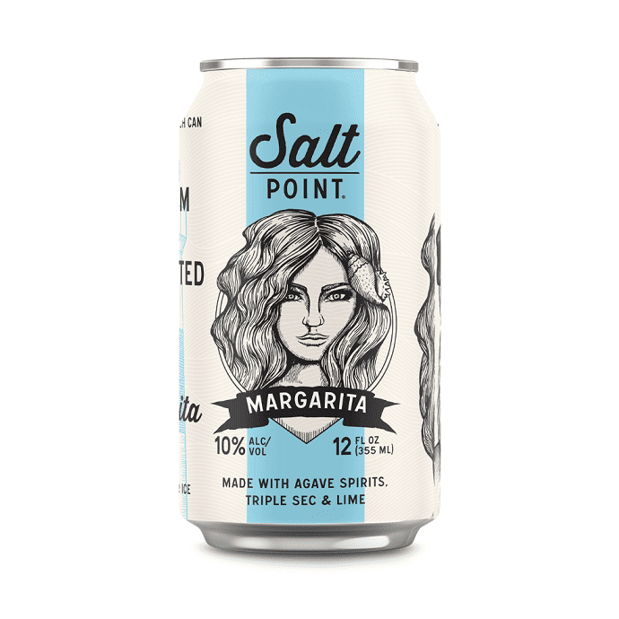 Salt Point Margarita Canned Cocktail 4-Pack - LoveScotch.com