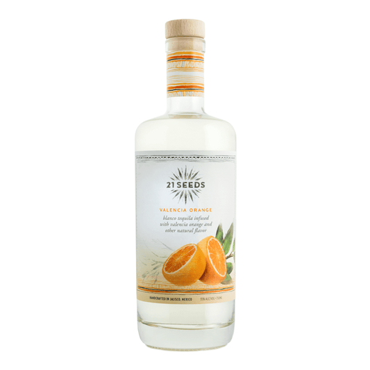 21 Seeds Valencia Orange Infused Blanco Tequila