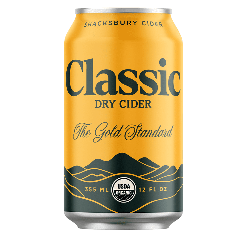 Shacksbury 'Classic' Dry Cider 4-Pack - LoveScotch.com