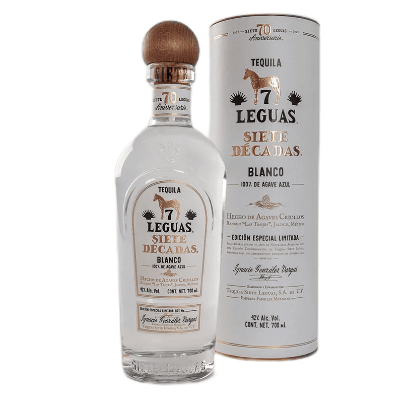 Siete Leguas 'Siete Decadas' Blanco Tequila - LoveScotch.com