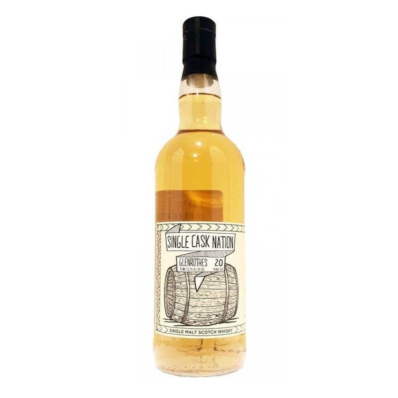 Single Cask Nation Glenrothes 20 Year Old Single Malt Scotch Whisky - LoveScotch.com