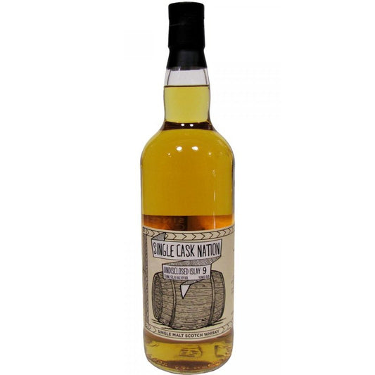 Single Cask Nation Undisclosed Islay 9 Year Old Single Malt Scotch Whisky - LoveScotch.com