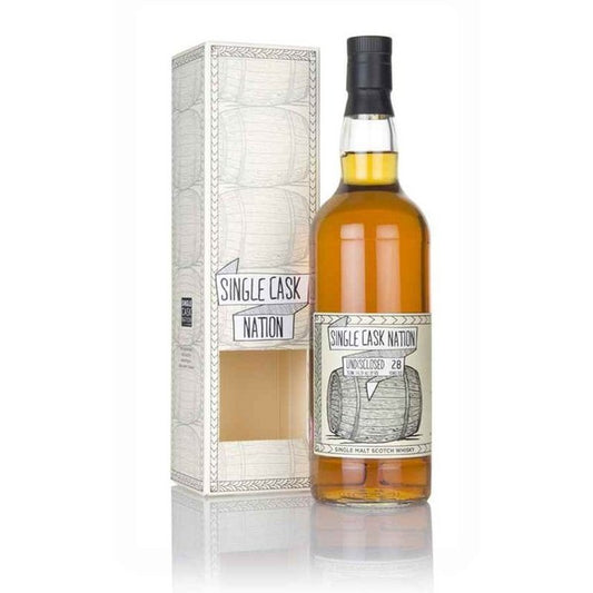 Single Cask Nation Undisclosed Speyside 28 Year Old Single Malt Scotch Whisky - LoveScotch.com