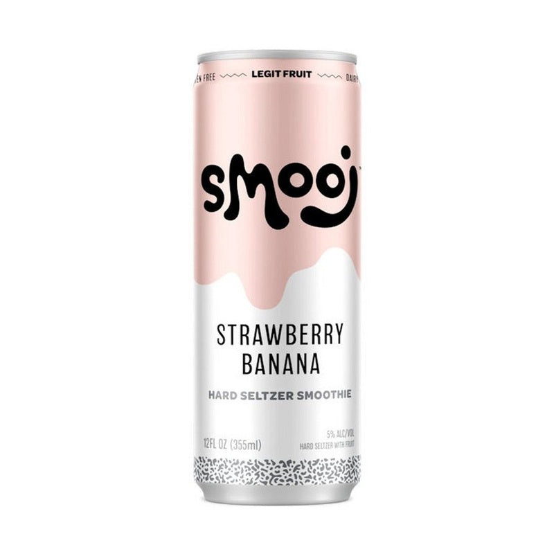 Smooj 'Strawberry Banana' Hard Seltzer Smoothie 4-Pack - LoveScotch.com