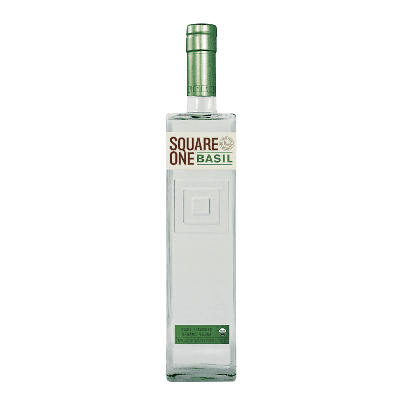 Square One Basil Flavored Organic Vodka - LoveScotch.com