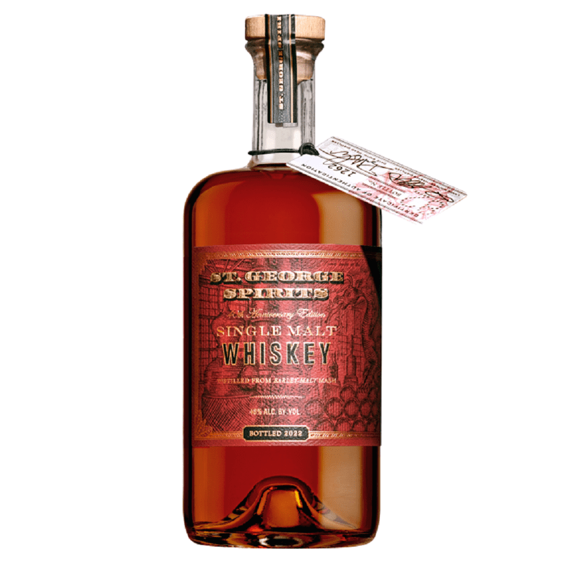 St. George 40th Anniversary Single Malt Whiskey - LoveScotch.com