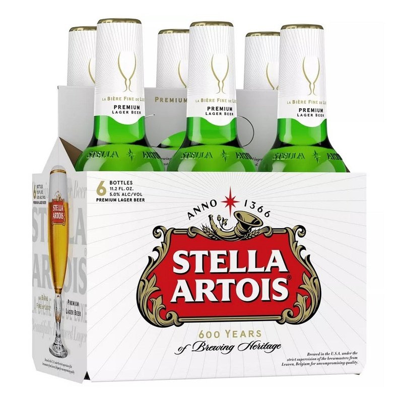 Stella Artois Lager Beer 6-Pack - LoveScotch.com