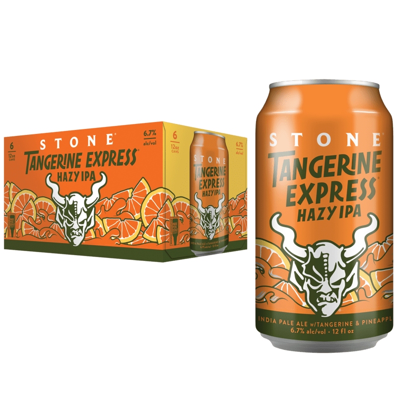 Stone Brewing 'Tangerine Express' Hazy IPA Beer 6-Pack - LoveScotch.com