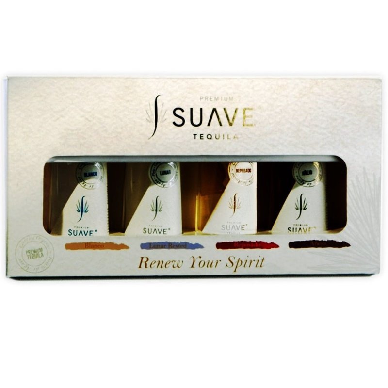 Suave Organic Tequila 4-Pack Gift Set - LoveScotch.com