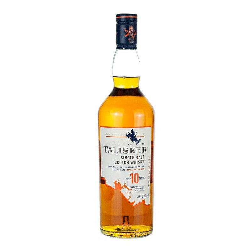 Talisker 10 Year Old Single Malt Scotch Whisky - LoveScotch.com
