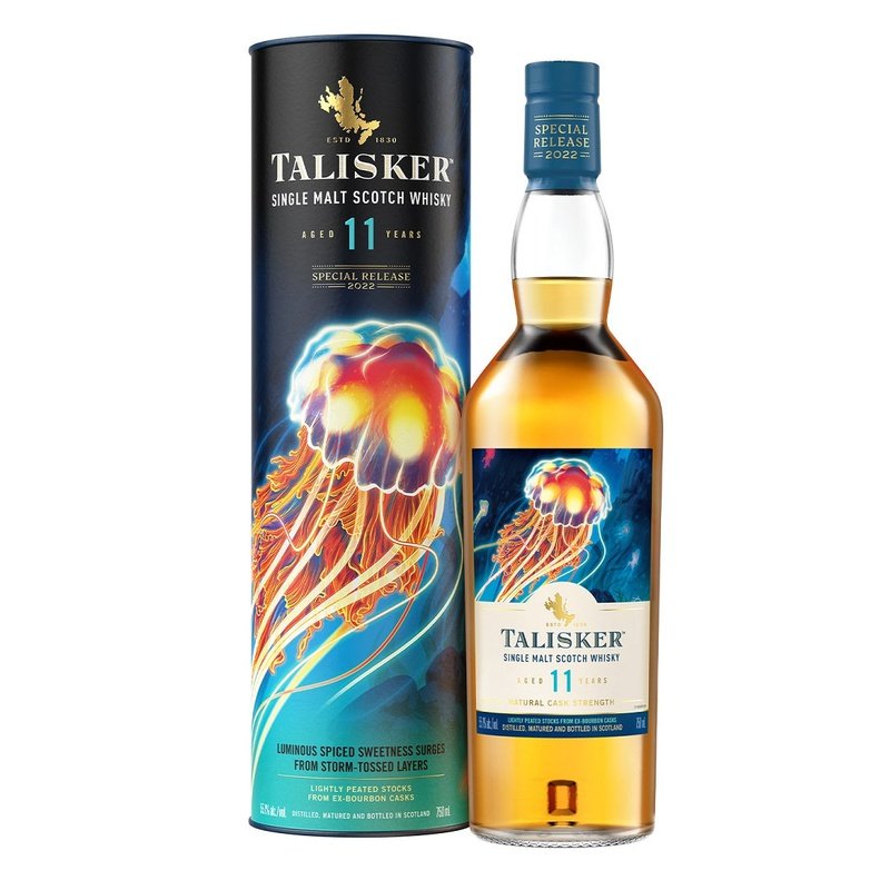 Talisker 11 Year Old 'The Lustrous Creature of the Depths' Special Release 2022 Single Malt Scotch Whisky - LoveScotch.com