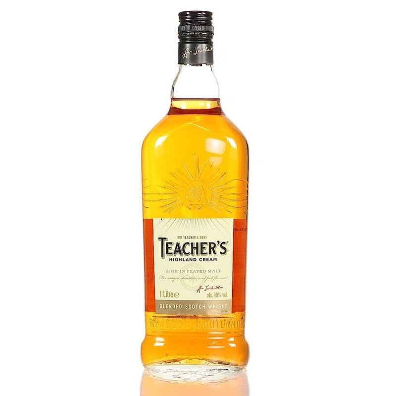Teacher's Highland Cream Blended Scotch Whisky (Liter) - LoveScotch.com