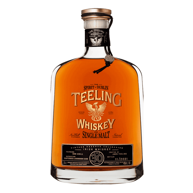 Teeling 30 Year Old Vintage Reserve Collection Single Malt Irish Whiskey - LoveScotch.com