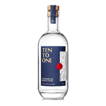 Ten To One Caribbean White Rum - LoveScotch.com