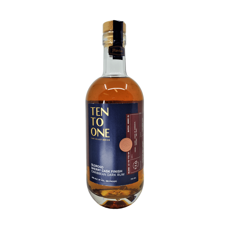 Ten To One Oloroso Sherry Cask Finish 'Flaviar Selection' Dark Rum - LoveScotch.com