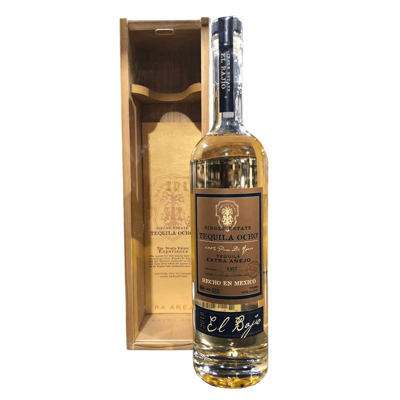 Tequila Ocho 'El Bajío' 2018 Extra Anejo Single Estate Tequila - LoveScotch.com