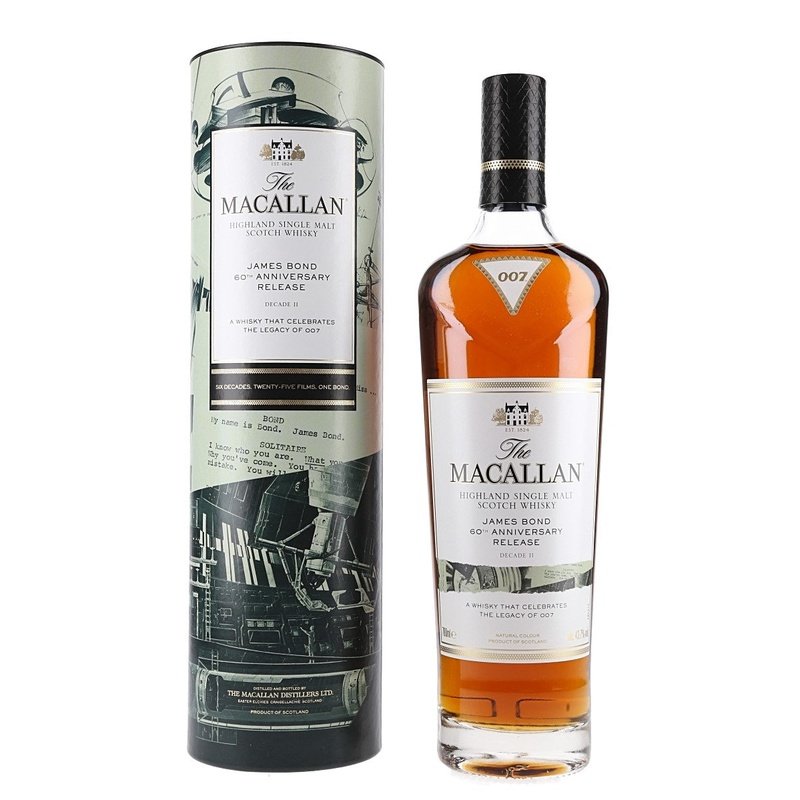 The Macallan James Bond 60th Anniversary Decade II Highland Single Malt Scotch Whisky - LoveScotch.com
