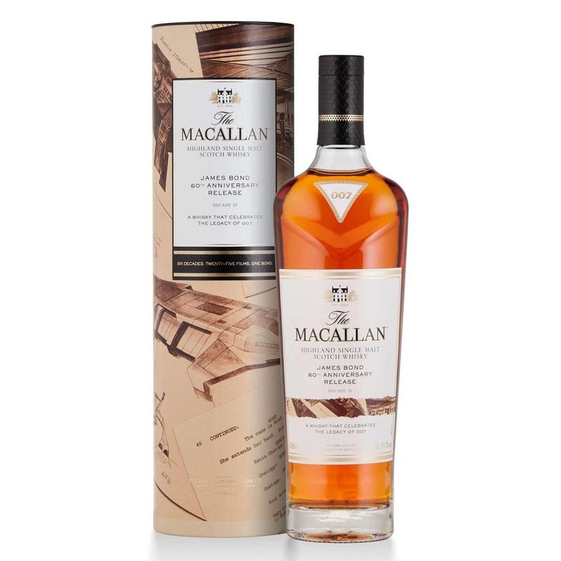 The Macallan James Bond 60th Anniversary Decade IV Highland Single Malt Scotch Whisky - LoveScotch.com
