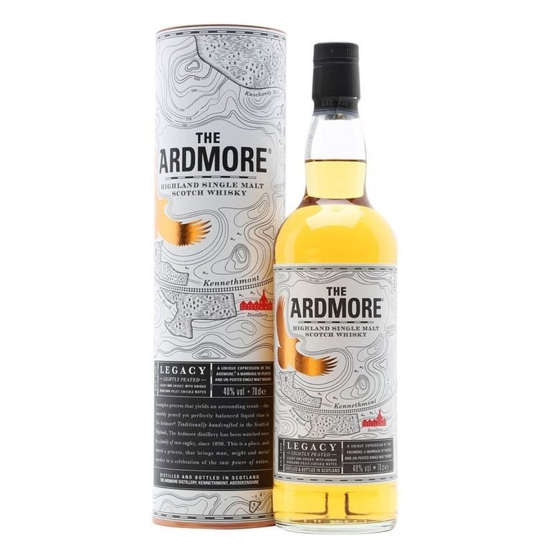The Ardmore 'Legacy' Lightly Peated Highland Single Malt Scotch Whisky - LoveScotch.com