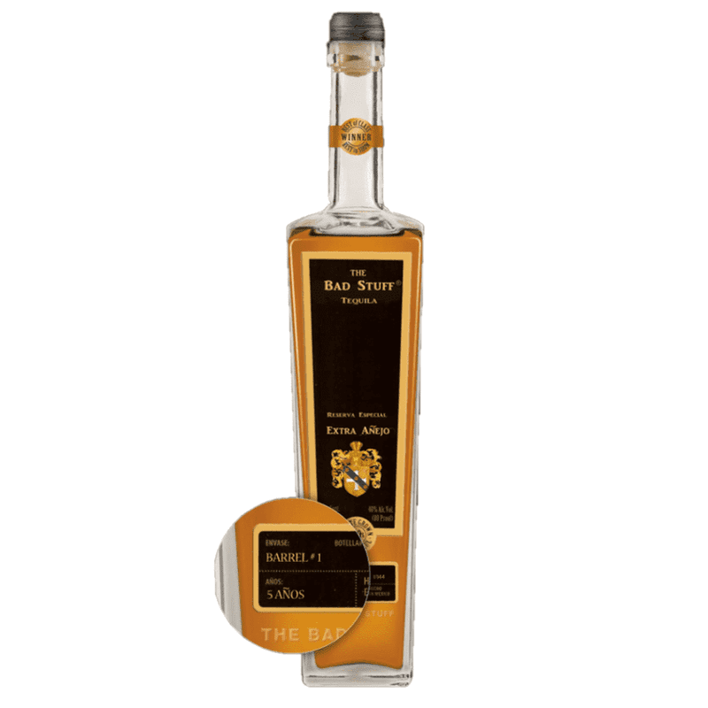 The Bad Stuff Reserva Especial 5 Year Old Extra Anejo Tequila - LoveScotch.com